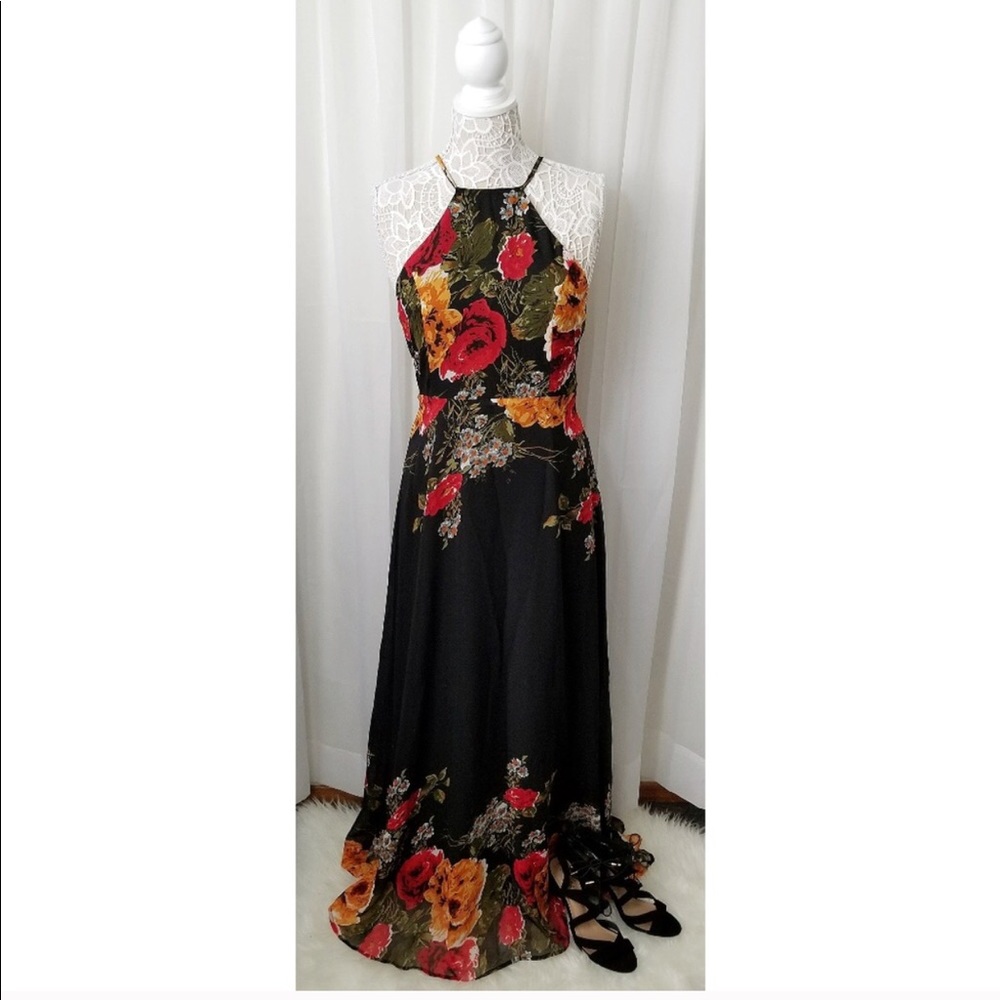 Floral Maxi Dress.